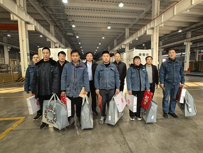 乐投（中国）官方网站登录界面新春慰问送关怀，节前安全督导保平安